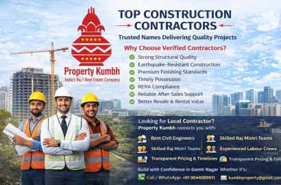 Construction Contractors in Gomti Nagar Lucknow