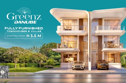 4-Bedroom Townhouses at Greenz by Danube in Academic City