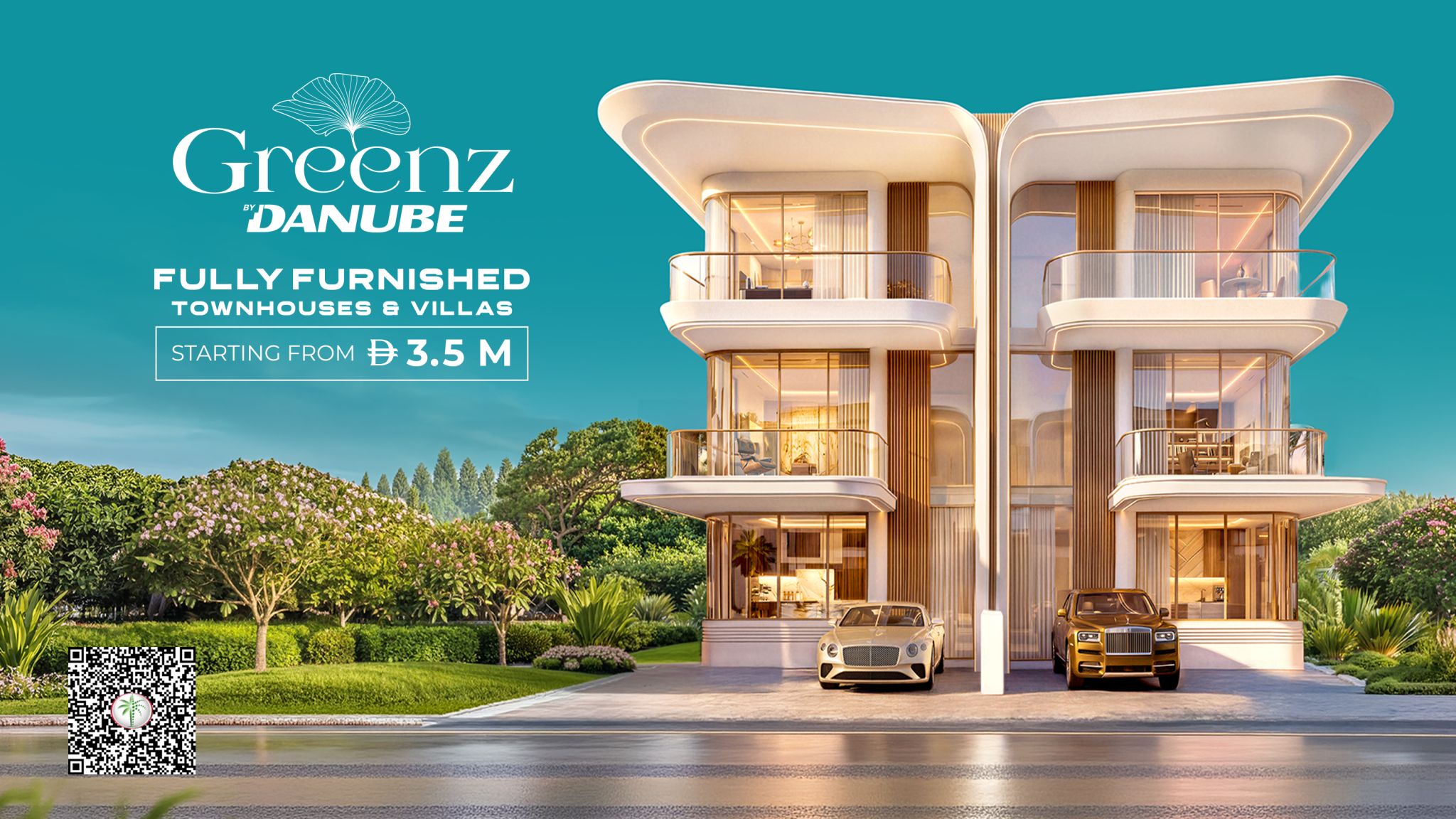 3-Bedroom Townhouses at Greenz by Danube in Academic City