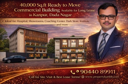 Premium Commercial Building for Lease in Kanpur – Dada Nagar