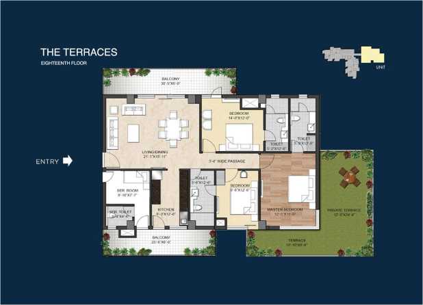 3 BHK Property for Sale in Sector 95, Gurgaon