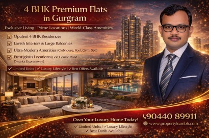 4 BHK Premium Flats in Gurugram