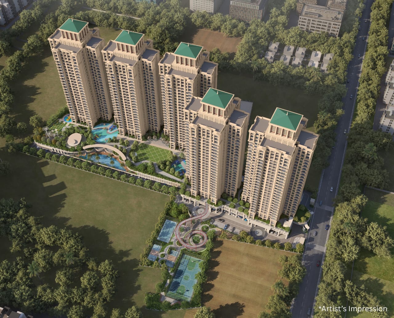 Hiranandani Krisala Township in Hinjewadi, Pune