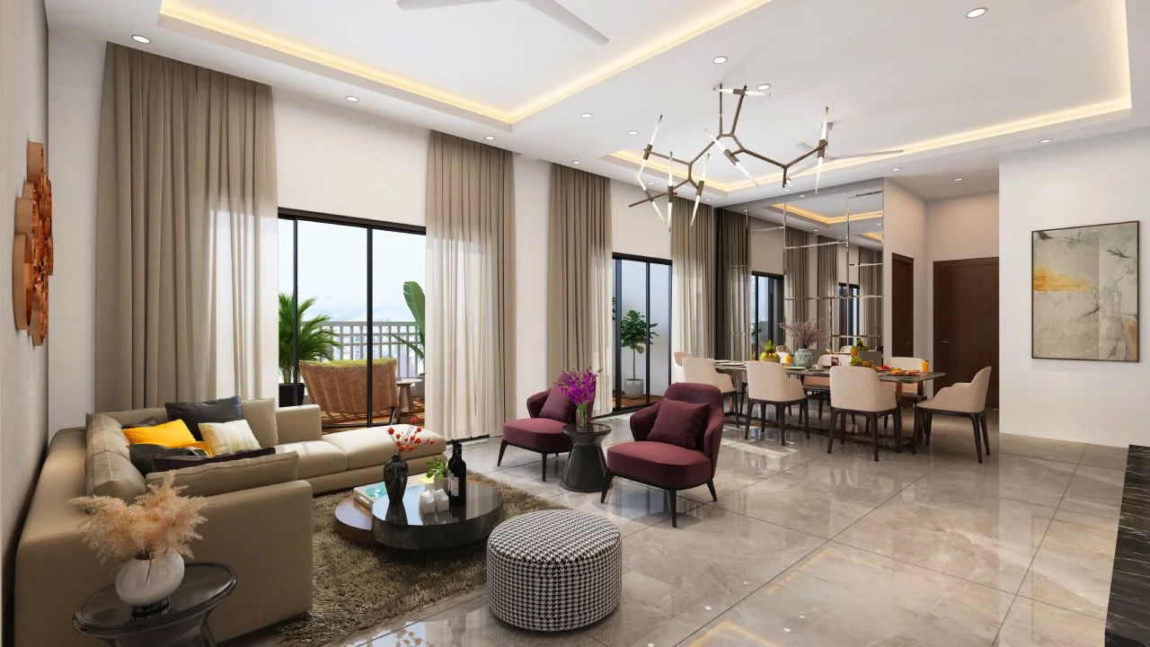 4 BHK Flats for Resale in Eiffel Vivassa Estate, Lucknow