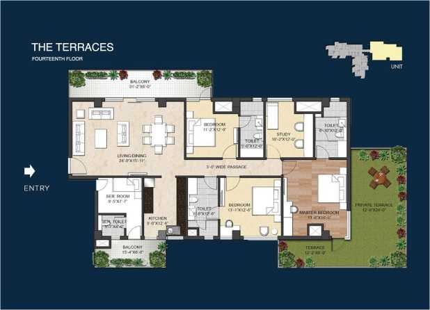 3 BHK Property for Sale in Sector 95, Gurgaon