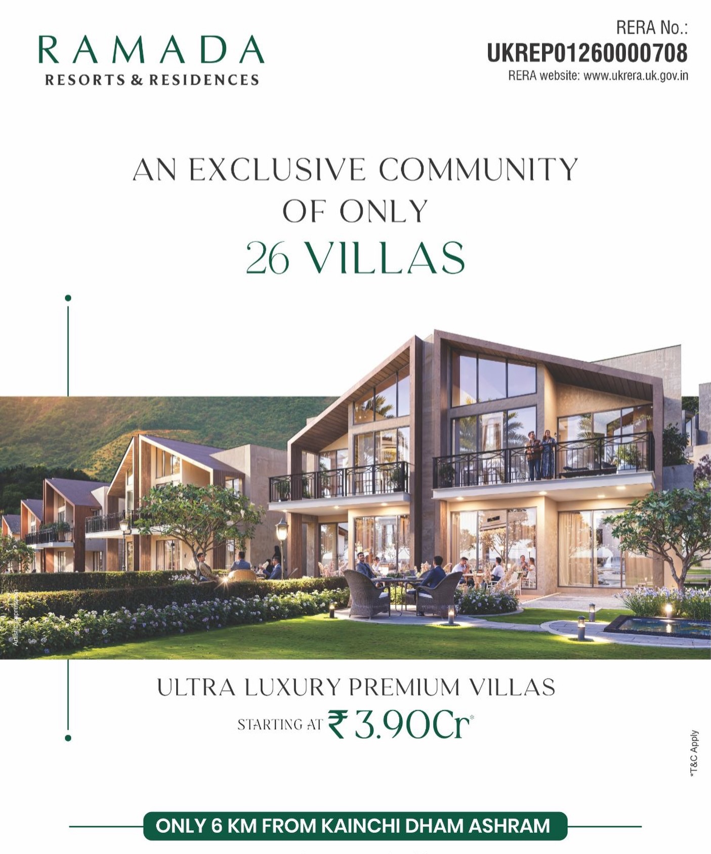 Buy Ramada Resort Villa near Kaichi Dham Ashram Nainital