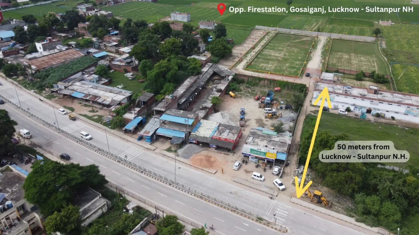 Zila Panchayat Approved Residential Plots for Sale in Gosaiganj, Lucknow – AASHRAY GREEN CITY
