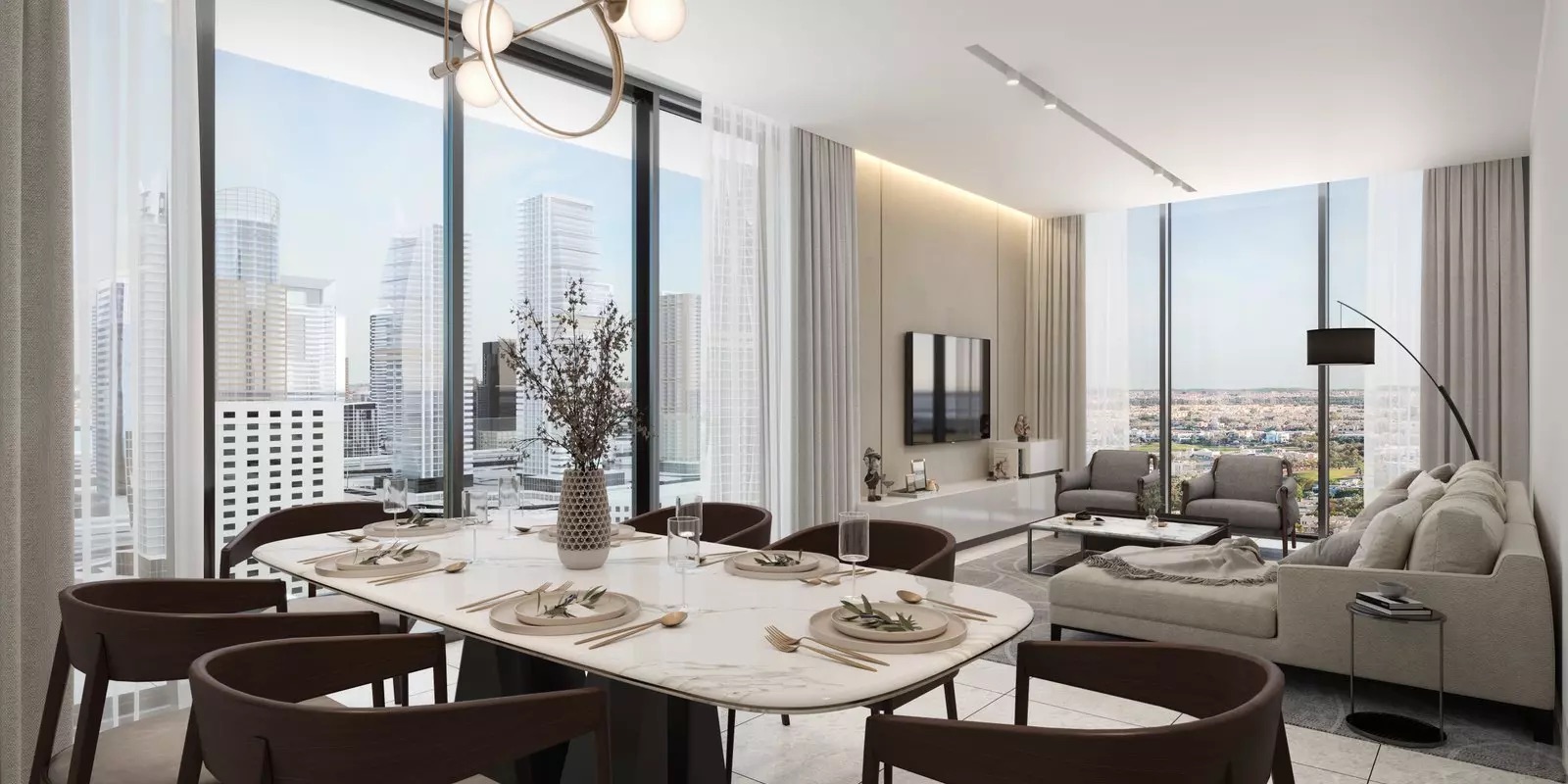 SOBHA VERDE JLT | UNIT 2704 | TYPE A (1366 SQFT)