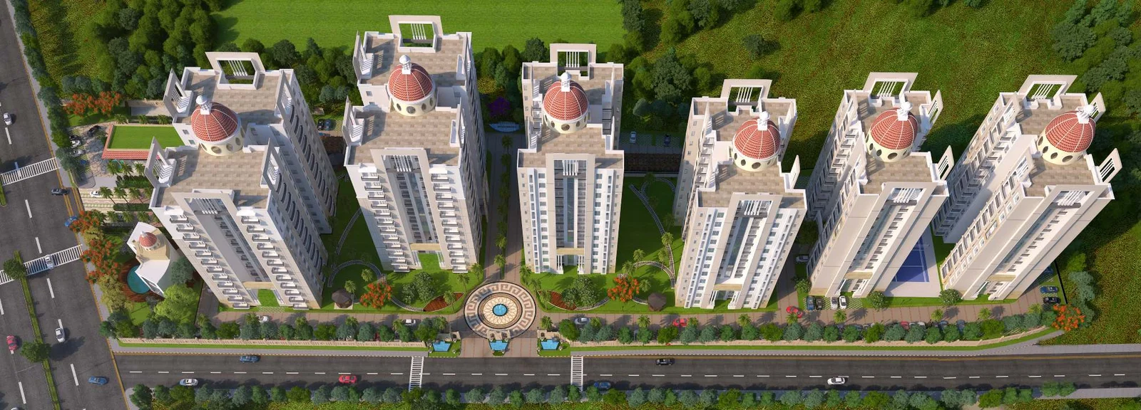 4 BHK Flats for Resale in Eiffel Vivassa Estate, Lucknow
