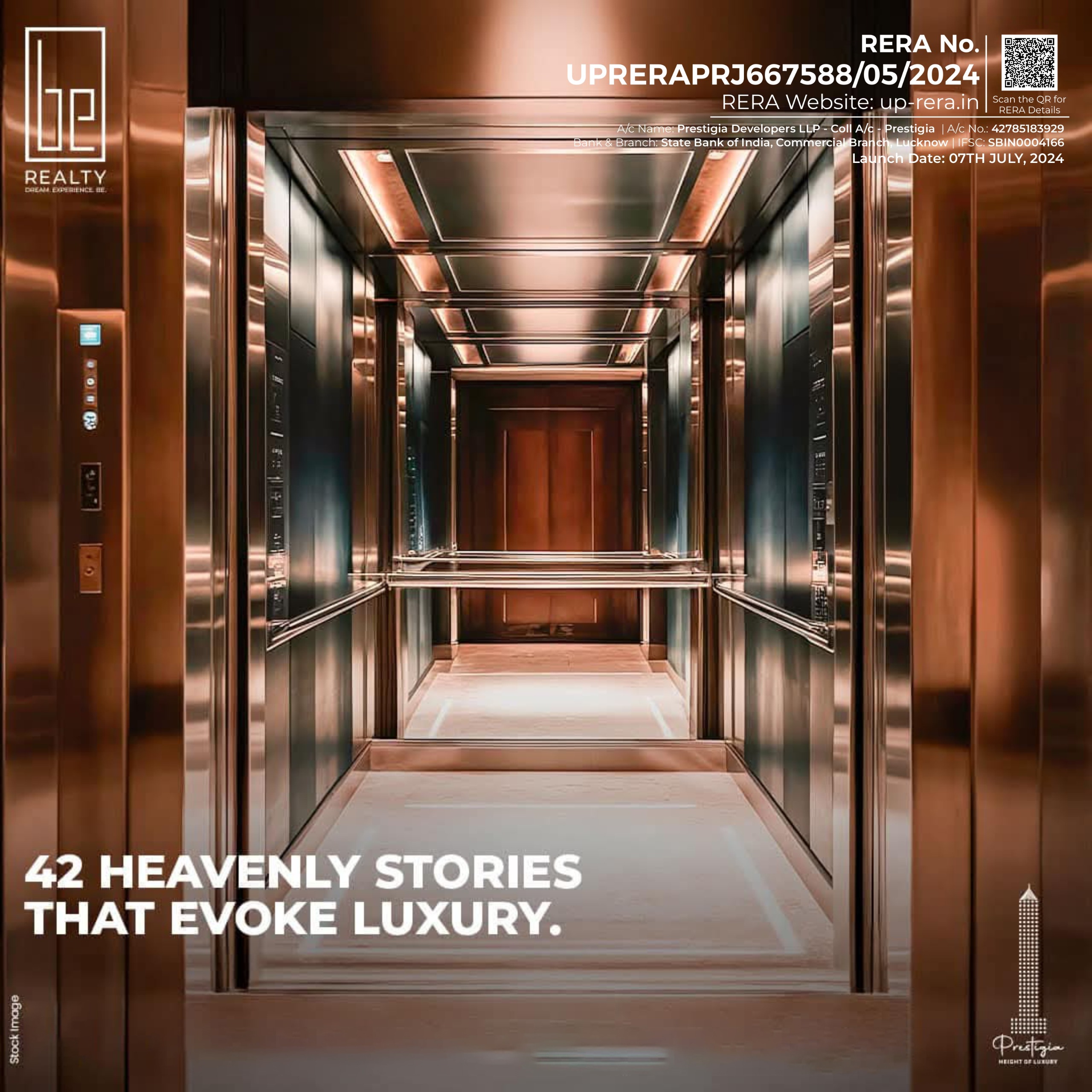 BE Prestigia Gomti Nagar Extension, Lucknow - Exclusive Luxury Residences