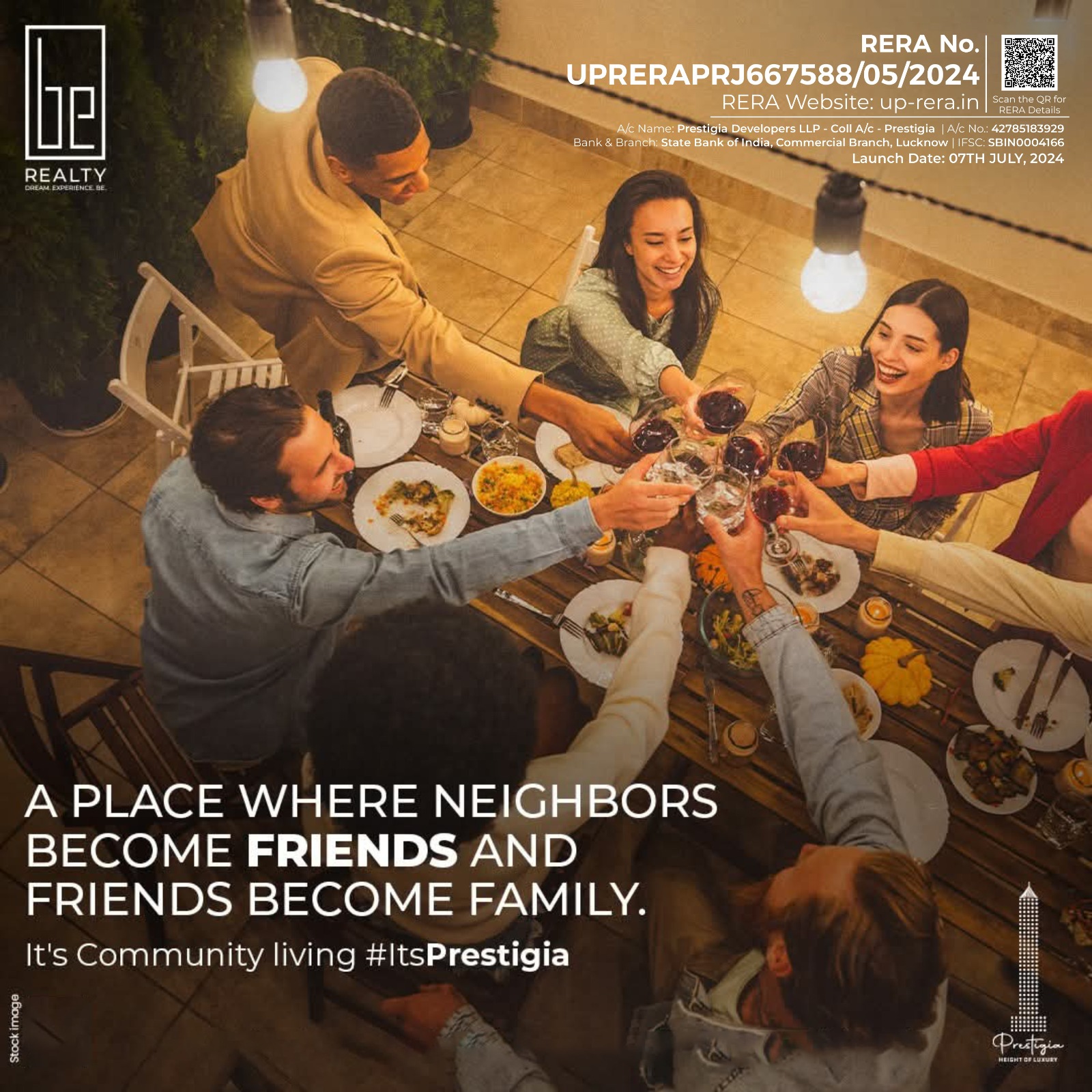 BE Prestigia Gomti Nagar Extension, Lucknow - Exclusive Luxury Residences