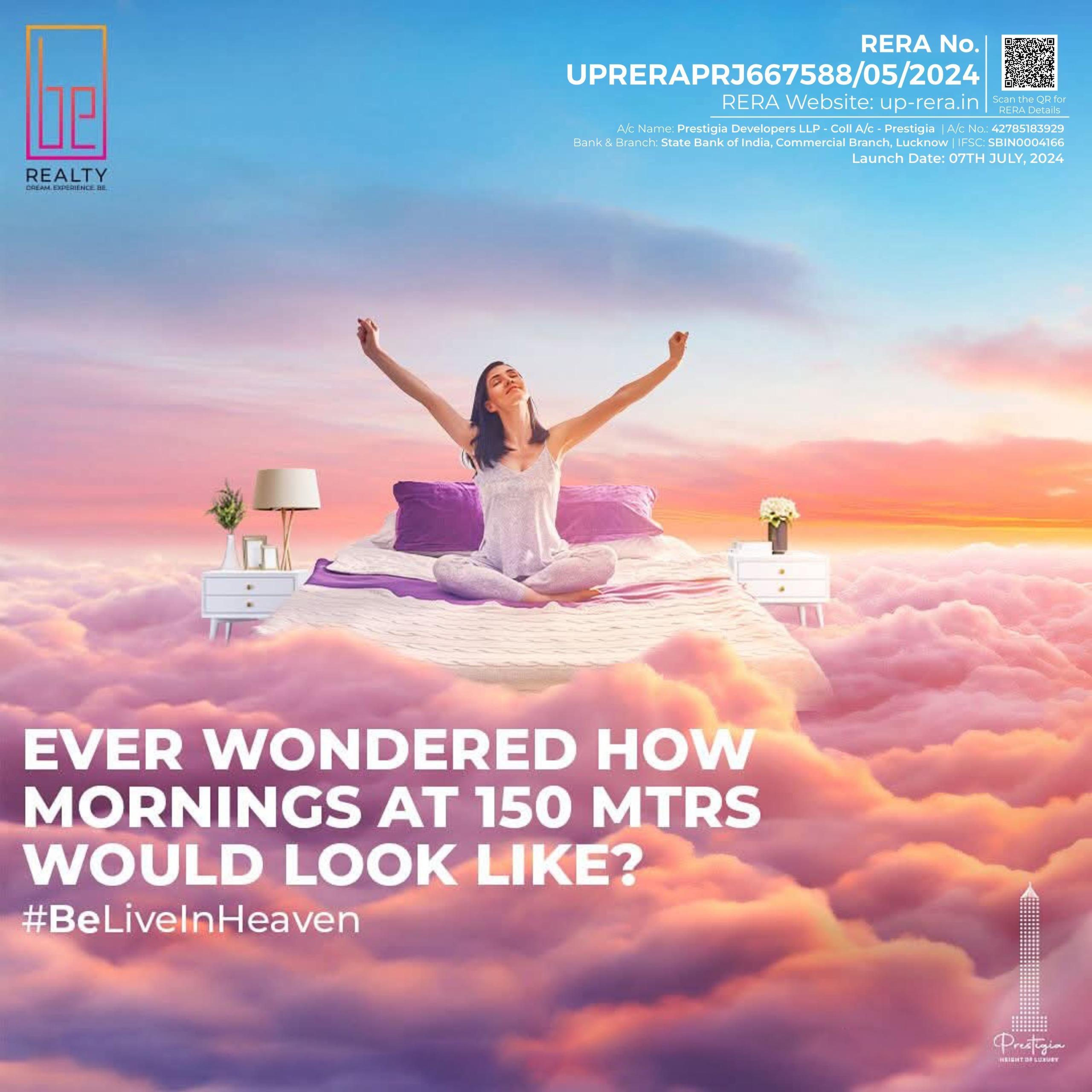 BE Prestigia Gomti Nagar Extension, Lucknow - Exclusive Luxury Residences