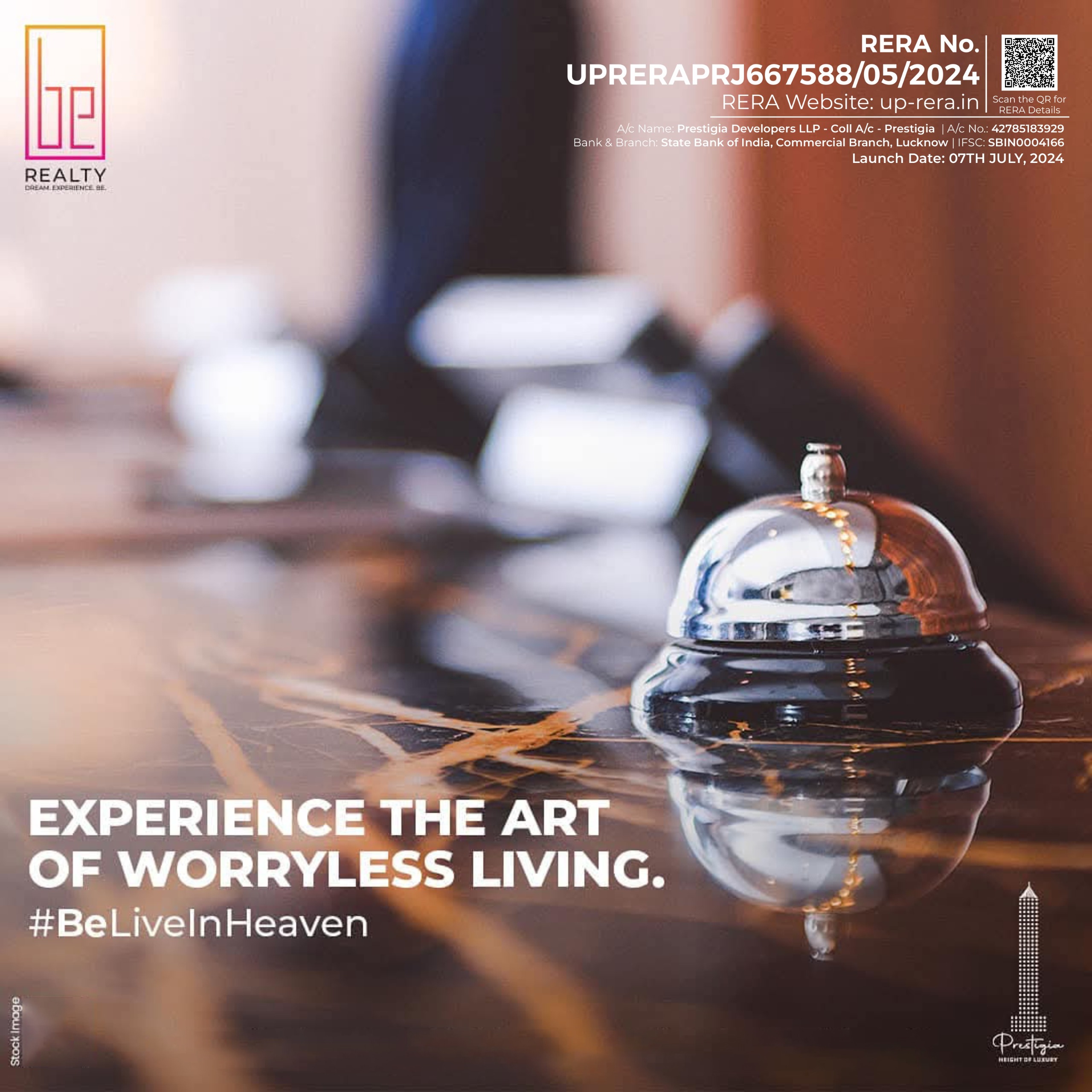 BE Prestigia Gomti Nagar Extension, Lucknow - Exclusive Luxury Residences