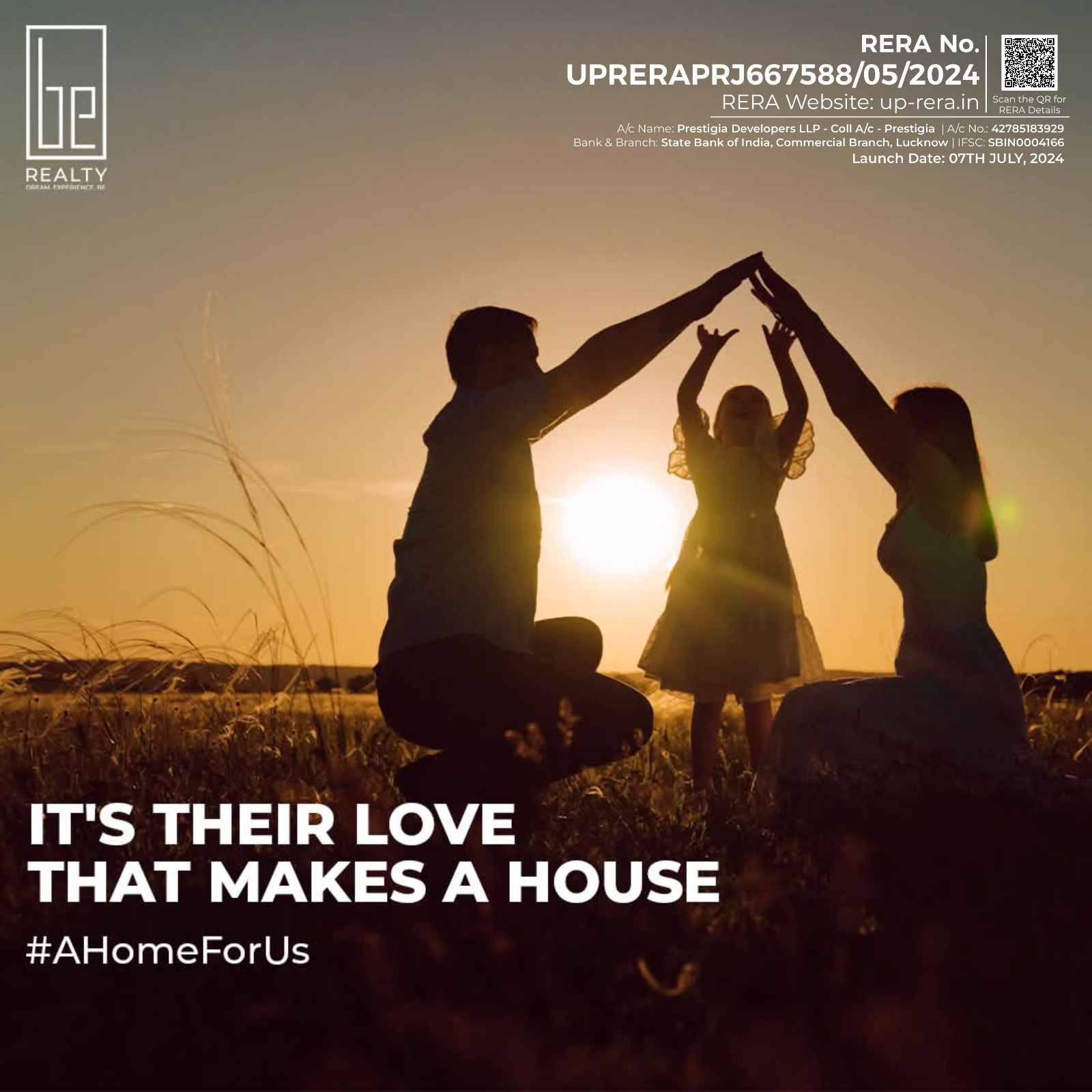 BE Prestigia Gomti Nagar Extension, Lucknow - Exclusive Luxury Residences