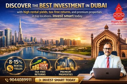 Best Investment in Dubai– Top Real Estate Opportunities 2026 with Property Kumbh