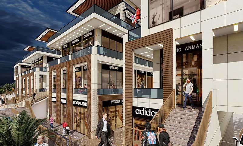 AIS The Galleria: Prime Commercial Shops for Sale in Gomti Nagar Lucknow