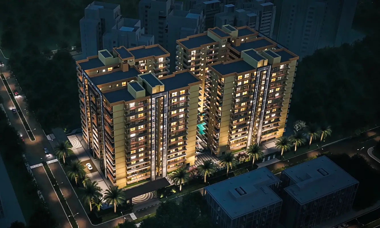 4 BHK Flats in Vrindavan Yojna Lucknow - Imperial Residencia