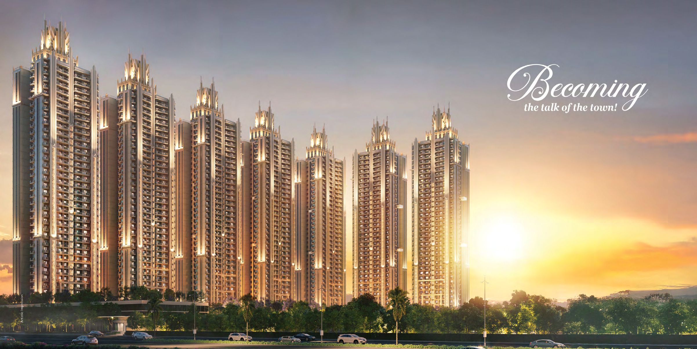 Gaur Chrysalis Sector 22D - 3/4 BHK Luxury Apartments