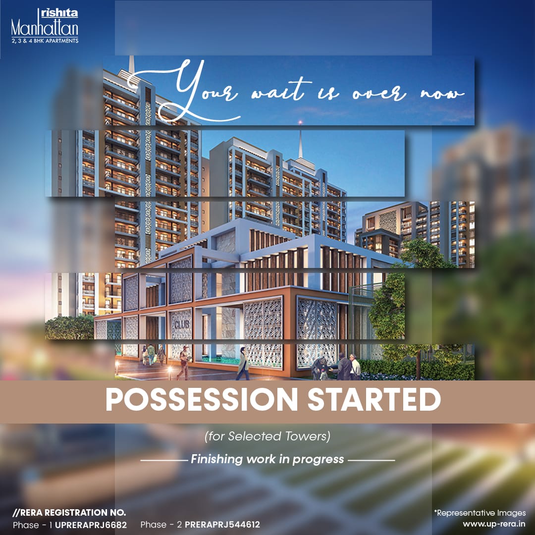 4 BHK Luxury flats in lucknow for sale - Rishita Manhattan