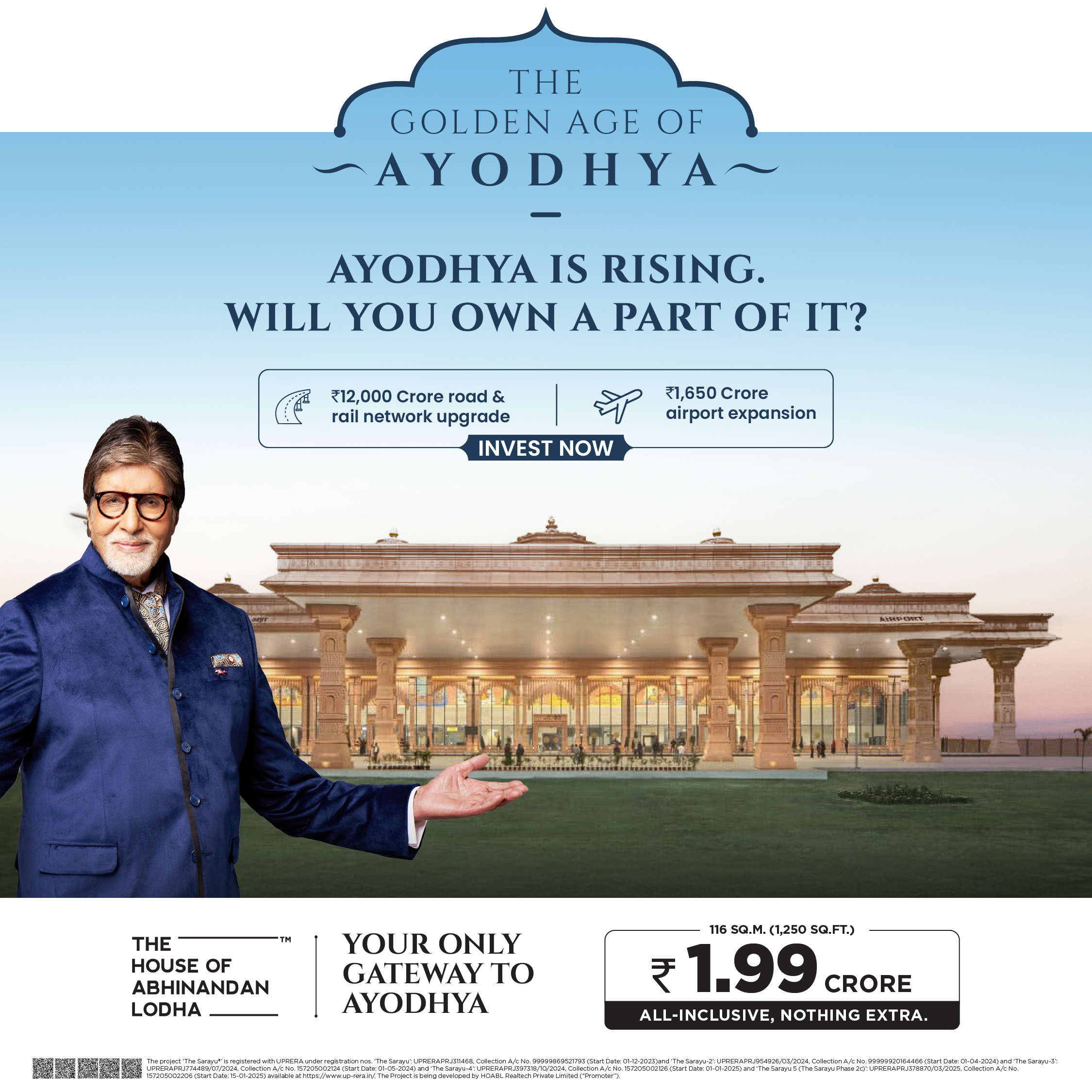 Premium Plots in Ayodhya for Sale - House of Abhinandan Lodha