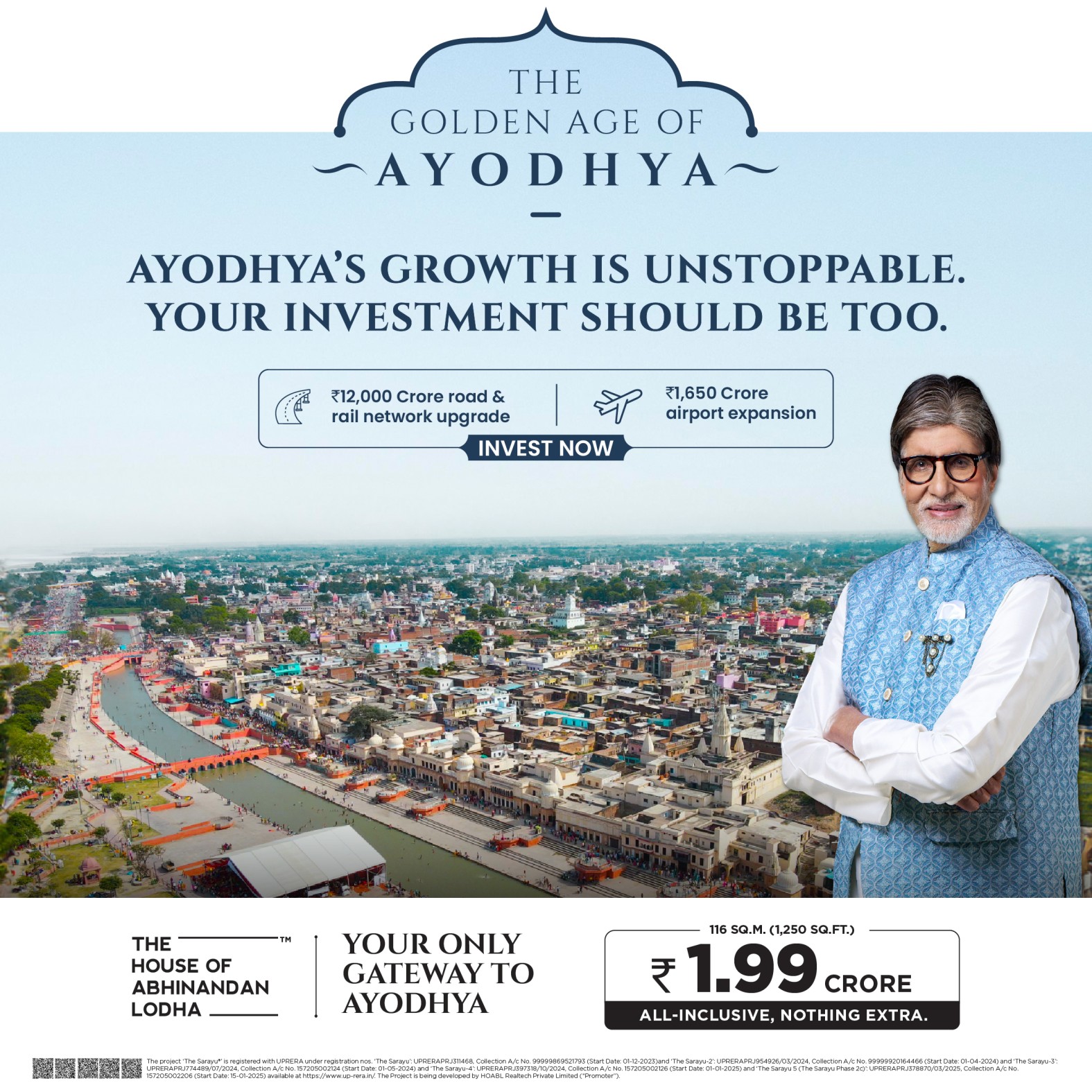 Premium Plots in Ayodhya for Sale - House of Abhinandan Lodha