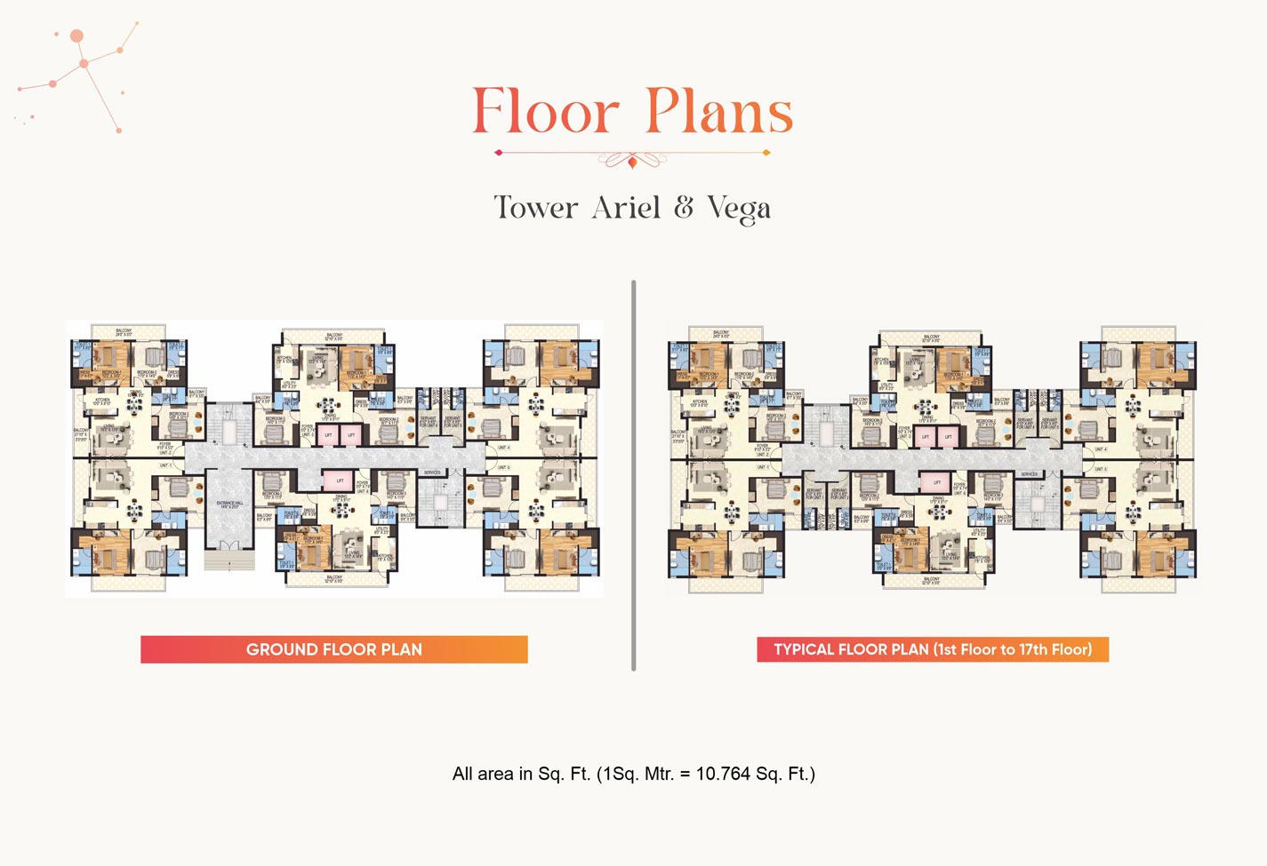 Luxury Apartments in Sushant Golf City, Lucknow