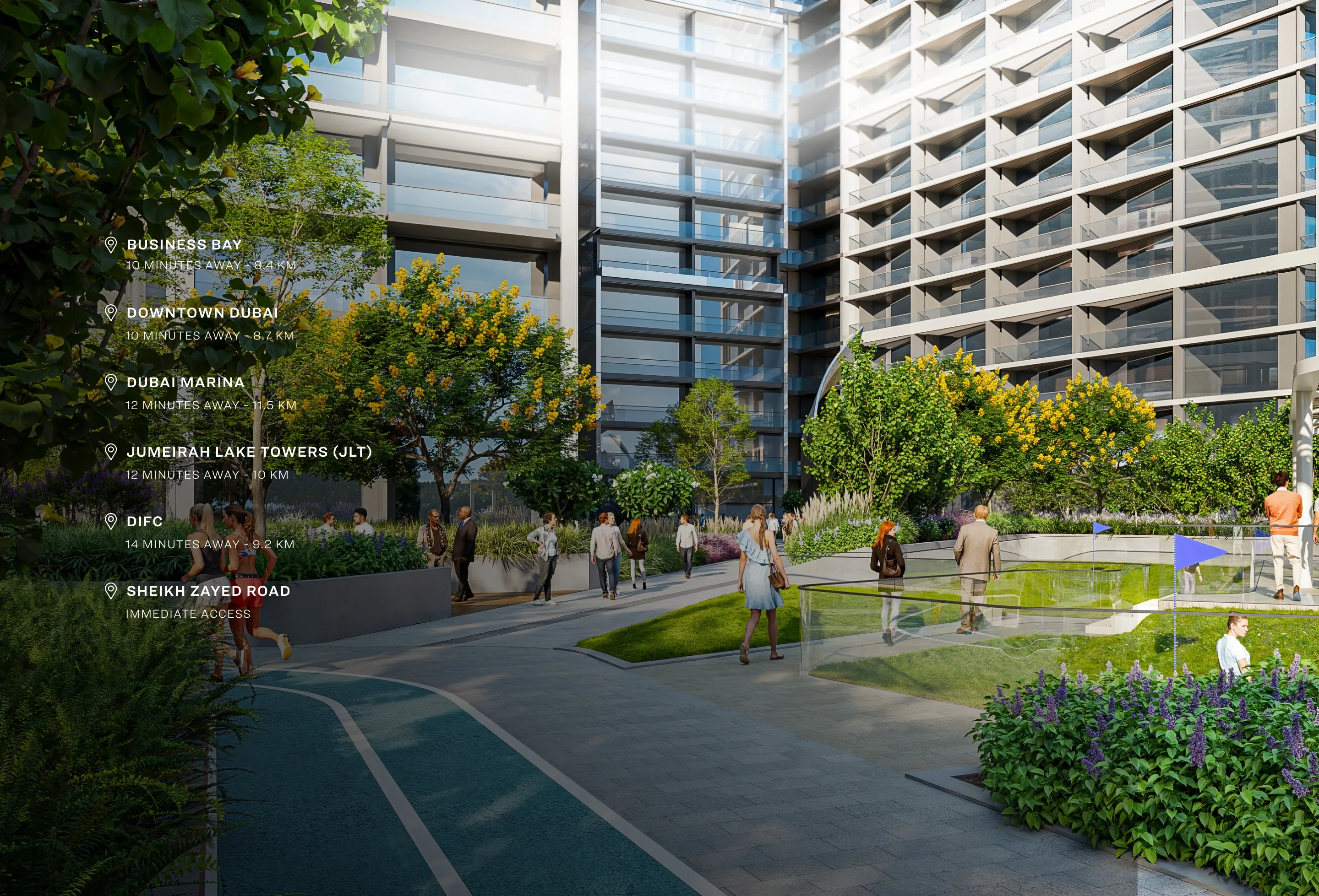 Sobha Central: Buy Luxury Apartments for Sale in Dubai, UAE