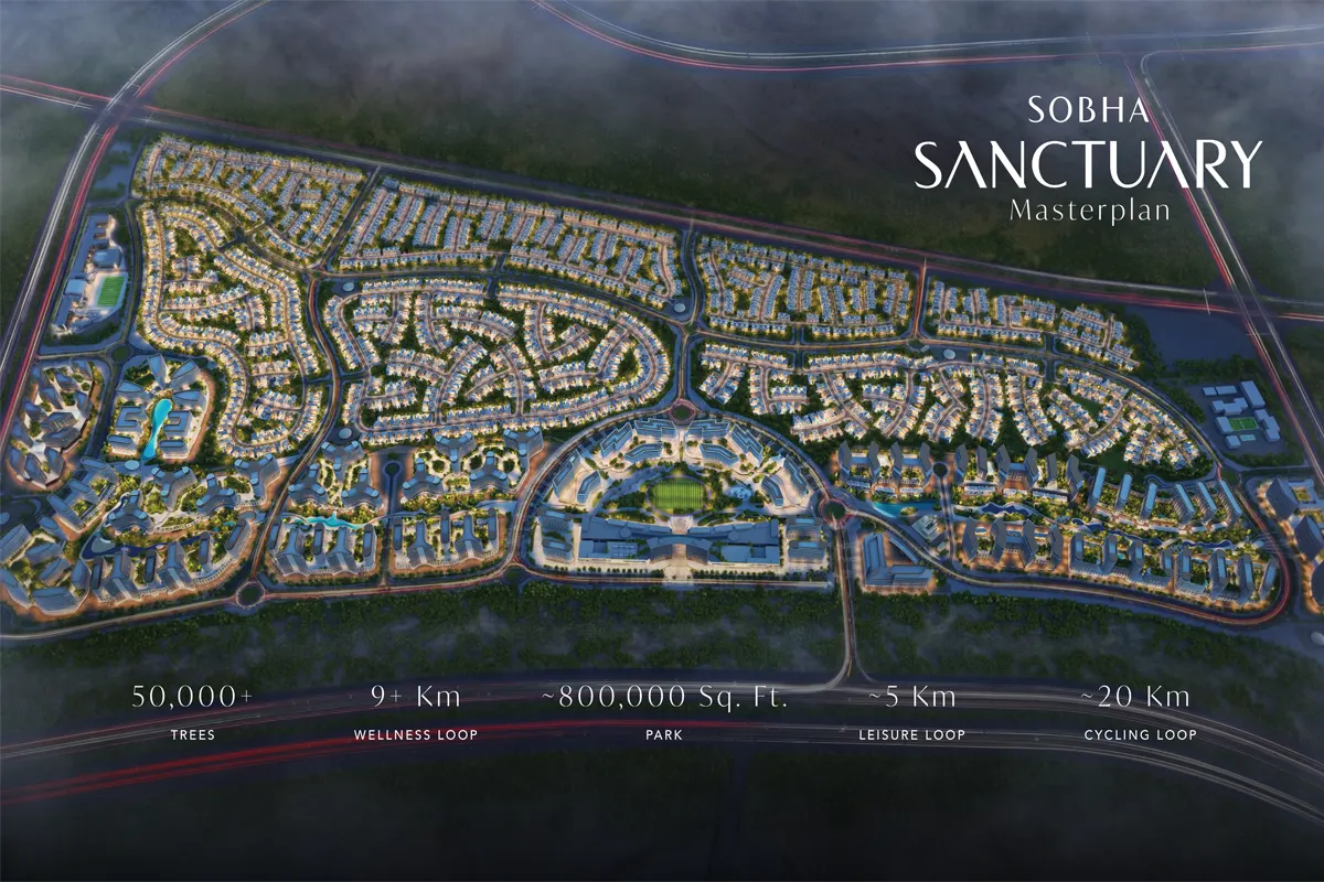 Sobha Sanctuary Dubai – Ultra-Luxury Villas & Townhouses