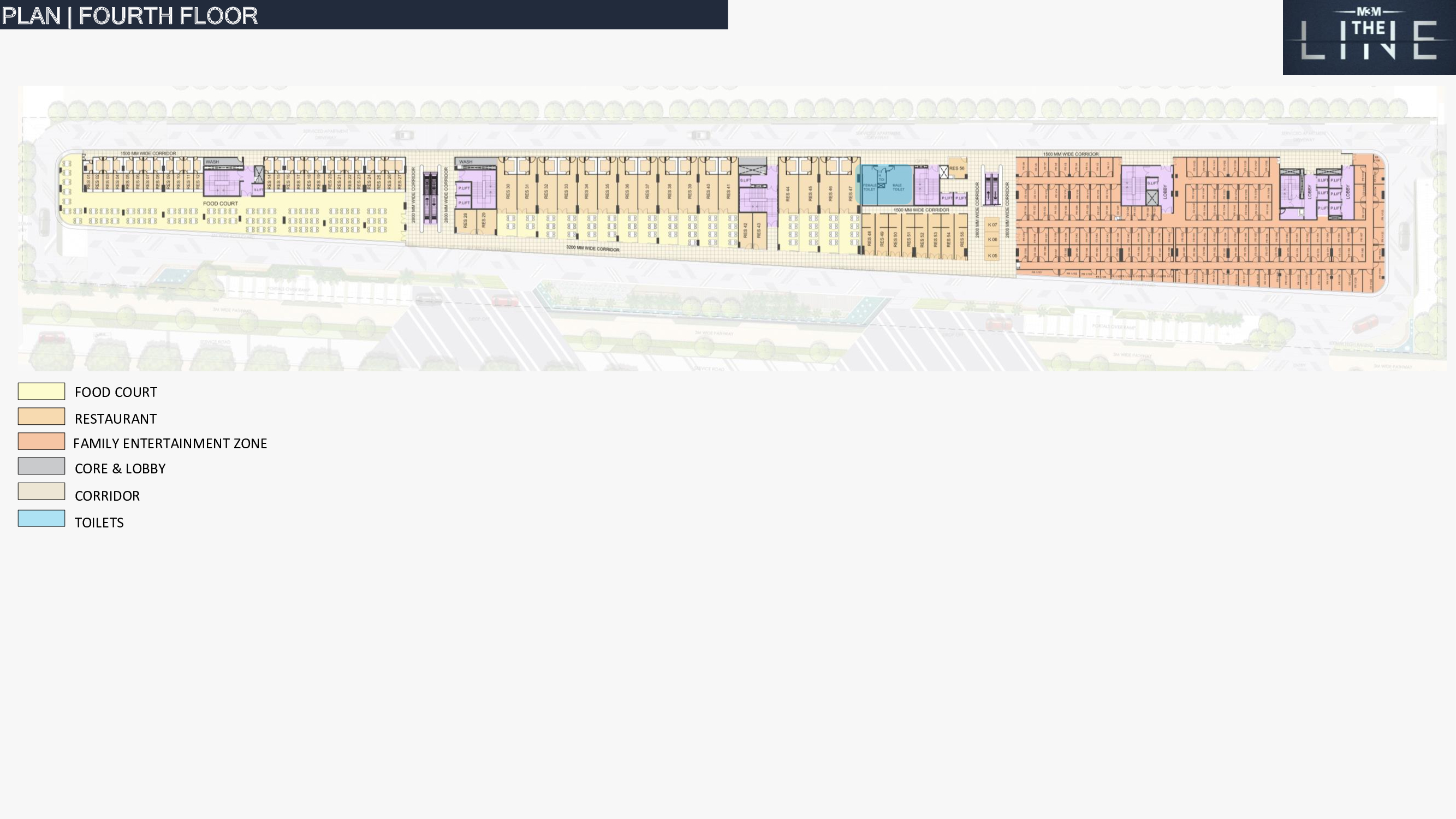 Commercial Shops for sale in Noida - M3M The Line