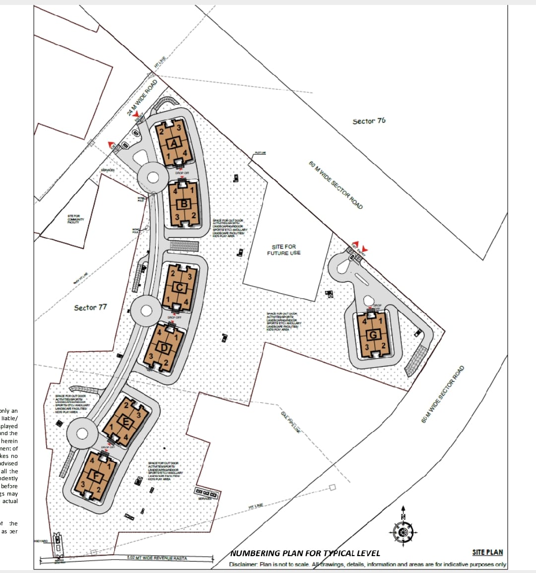 4 BHK Flats for resale in DLF, Sector 77 Gurgaon