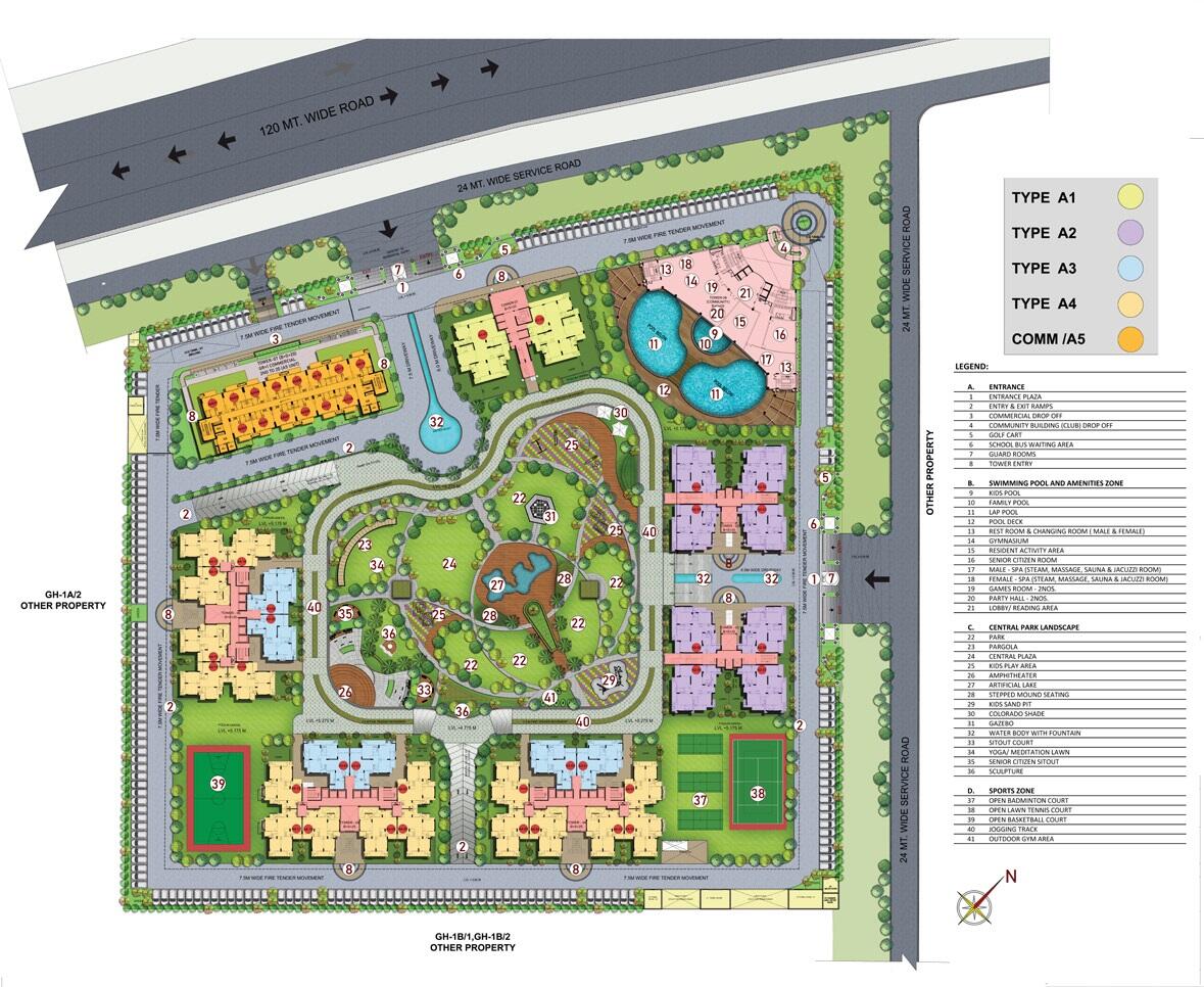 4 BHK Luxury Flats for Sale in Purvanchal Sunbliss, Greater Noida