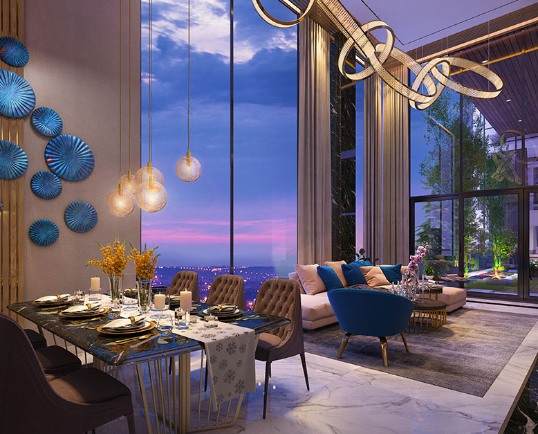3 BHK Resale Flats in 1 OAK Atmos, Gomti Nagar Extension, Lucknow