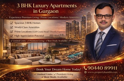 3 BHK Luxury Apartments in Gurgaon