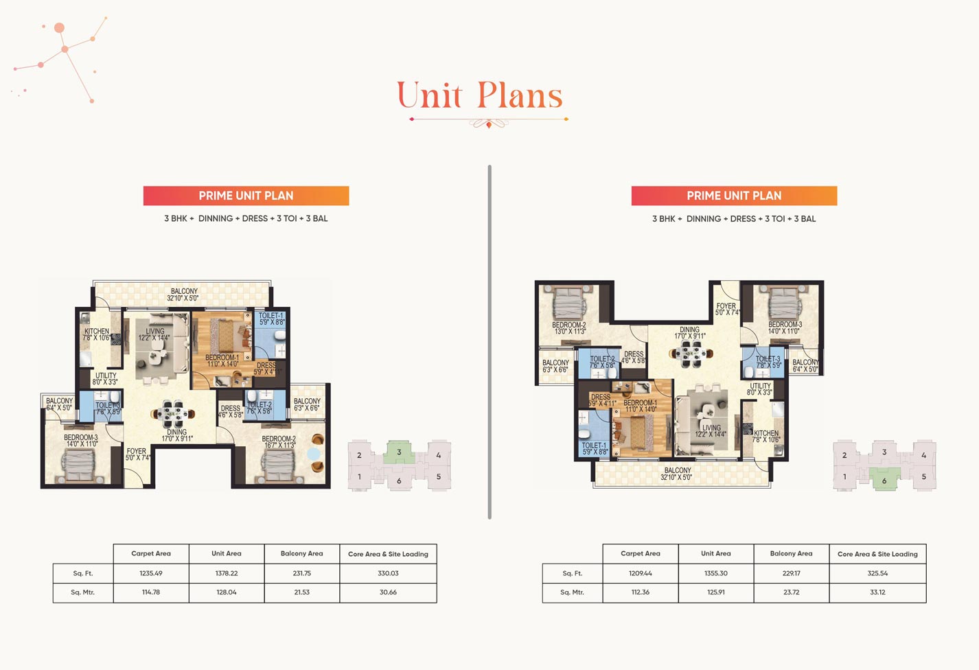 Luxury Apartments in Sushant Golf City, Lucknow