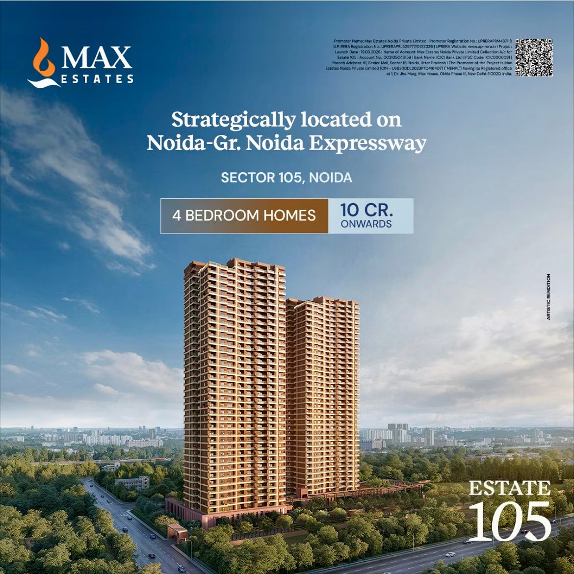 Max Estates New Launch Project in Noida