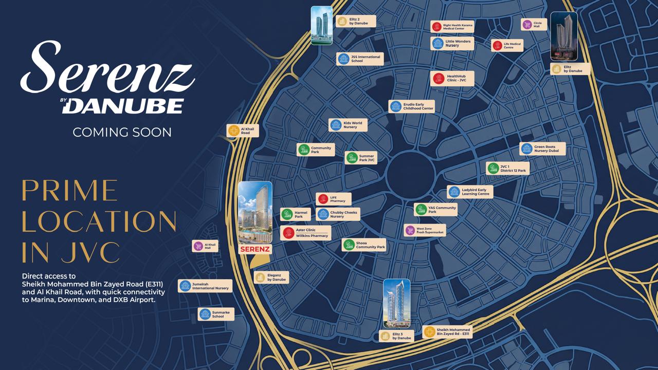 Studio Apartments for Sale in Serenz by Danube