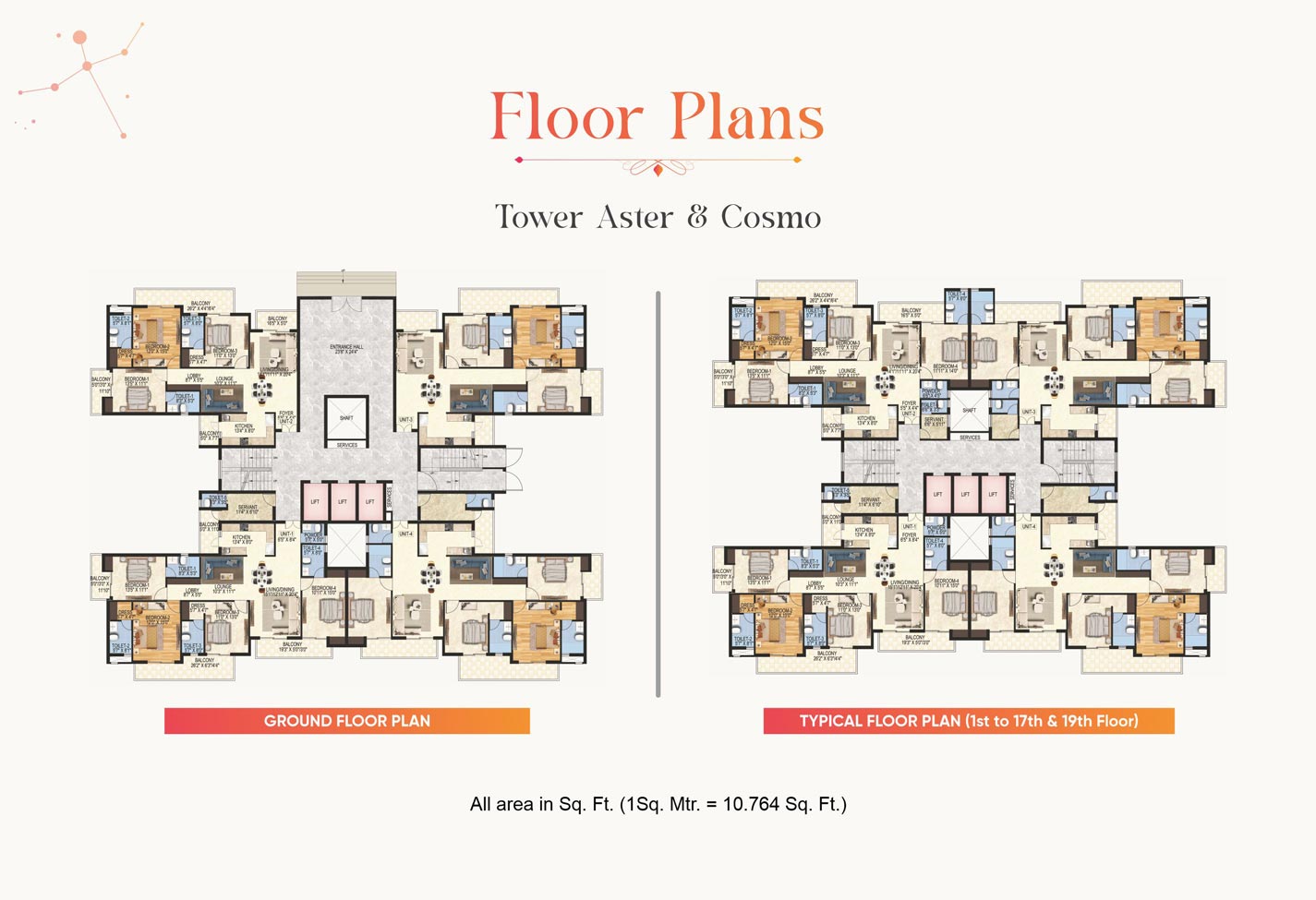 Luxury Apartments in Sushant Golf City, Lucknow