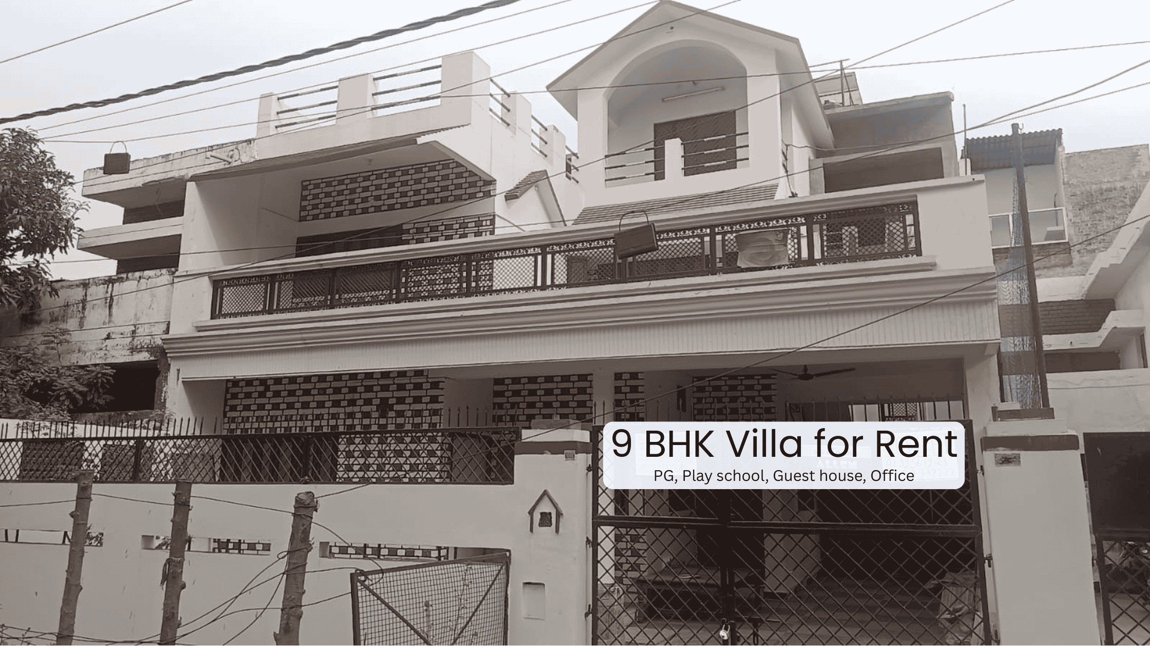 9 BHK house / villa for rent in Viram Khand 5, Lucknow
