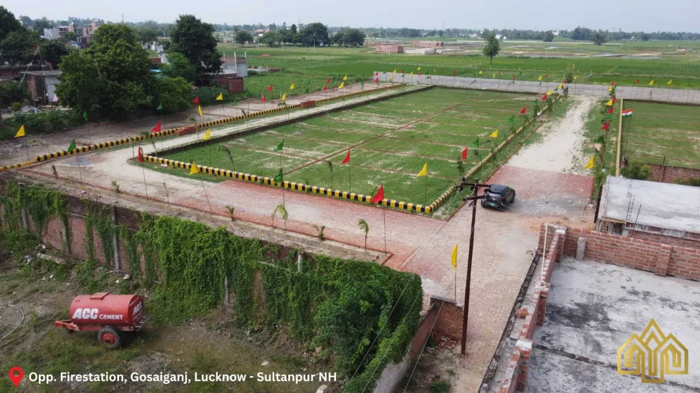 Zila Panchayat Approved Residential Plots for Sale in Gosaiganj, Lucknow – AASHRAY GREEN CITY
