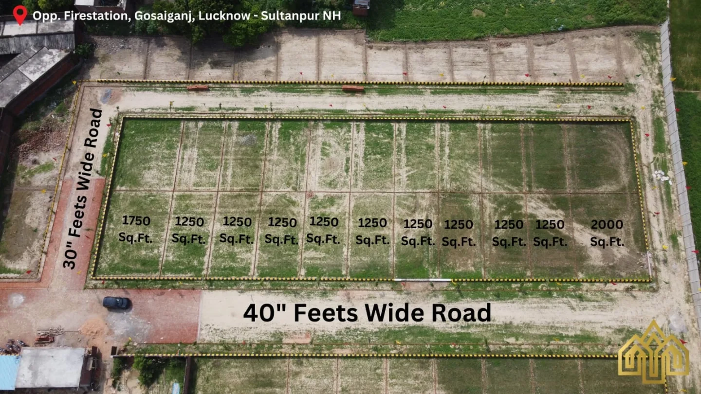Zila Panchayat Approved Residential Plots for Sale in Gosaiganj, Lucknow – AASHRAY GREEN CITY