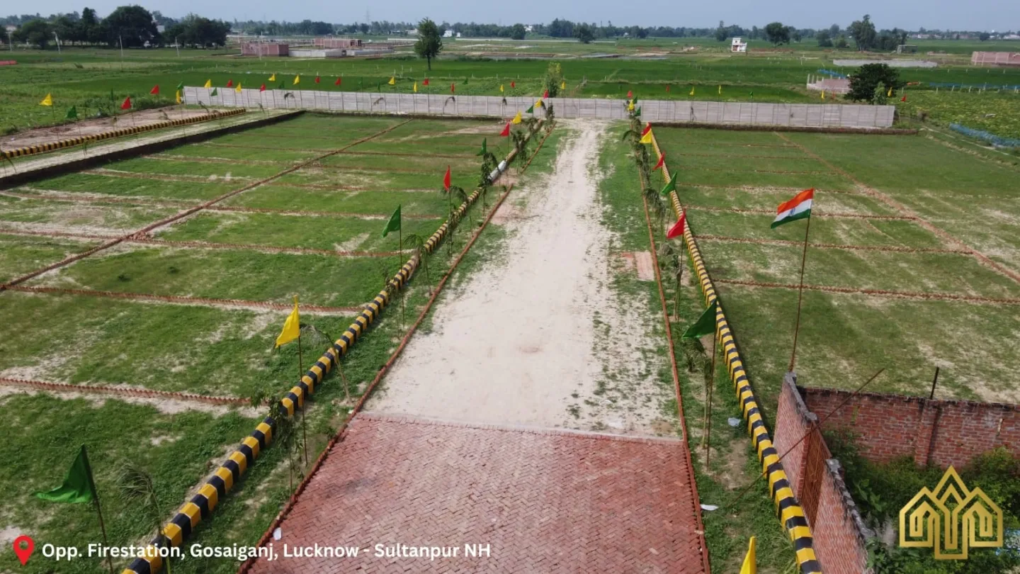 Zila Panchayat Approved Residential Plots for Sale in Gosaiganj, Lucknow – AASHRAY GREEN CITY