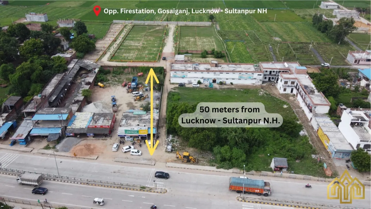 Zila Panchayat Approved Residential Plots for Sale in Gosaiganj, Lucknow – AASHRAY GREEN CITY