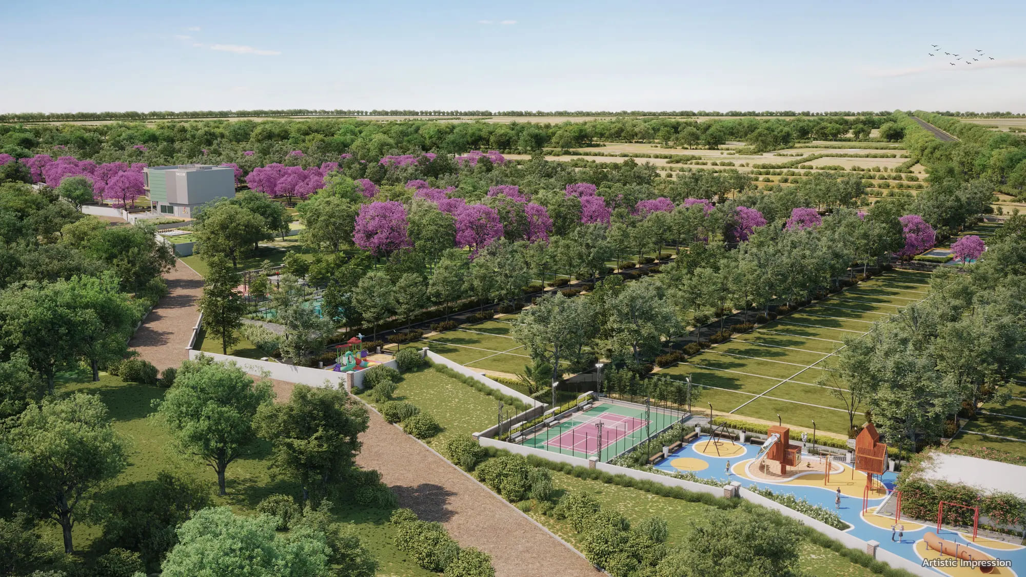 "KNS Candrill – Premium Plots for Sale in a Planned Layout"