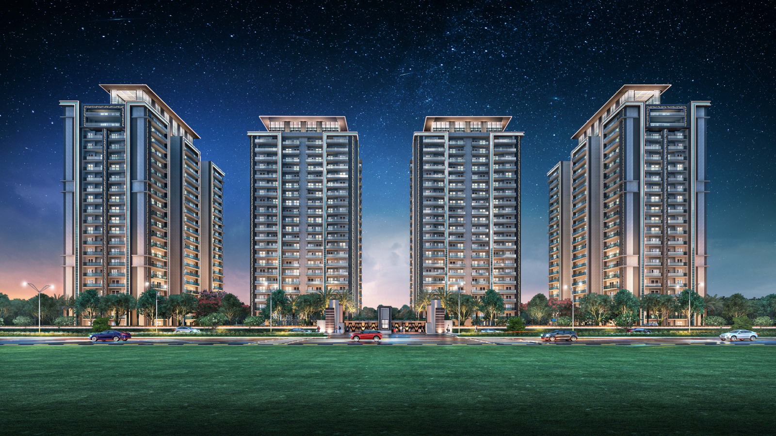 Luxury Apartments in Sushant Golf City, Lucknow