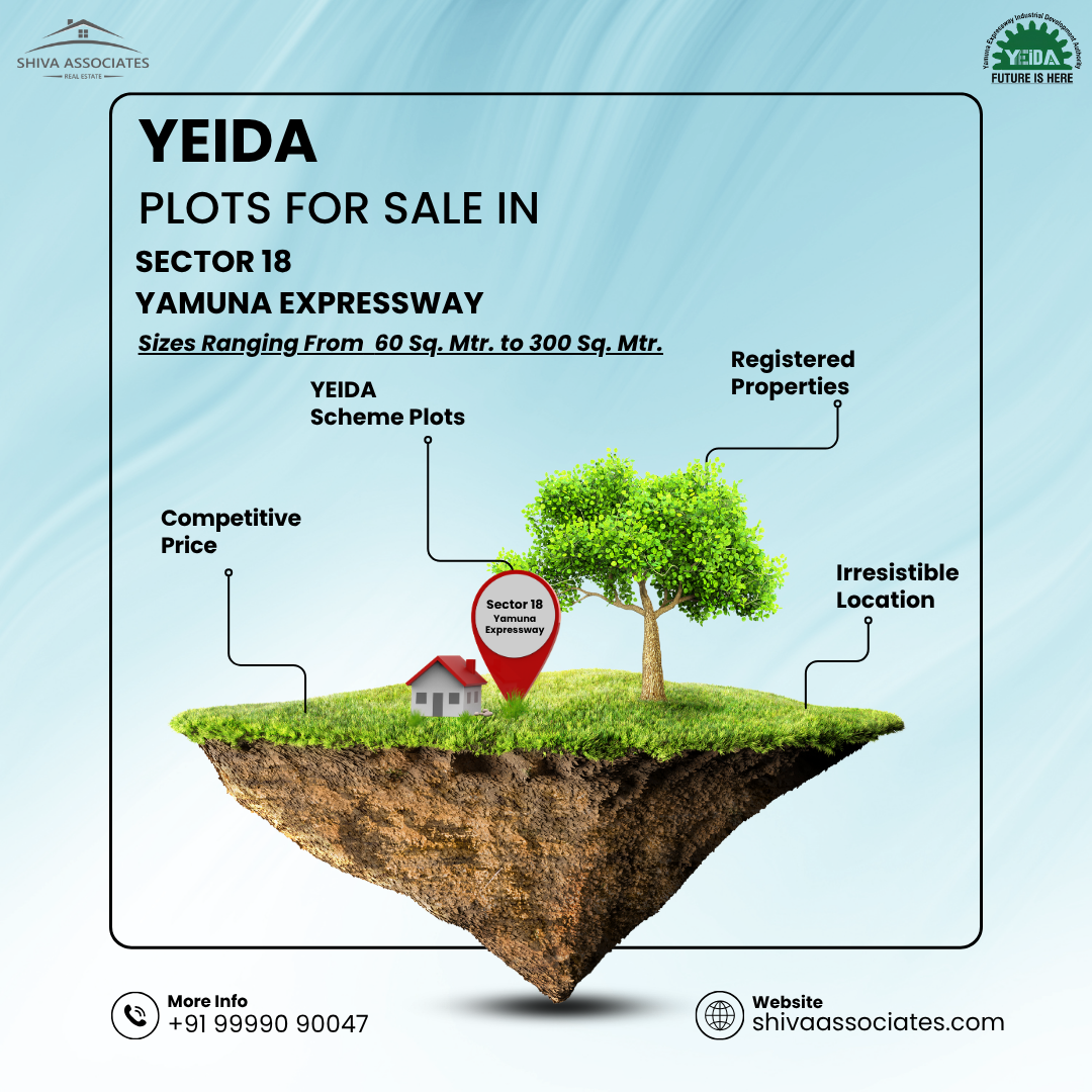 Plots for Sale in Sector 18, Yamuna Expressway!