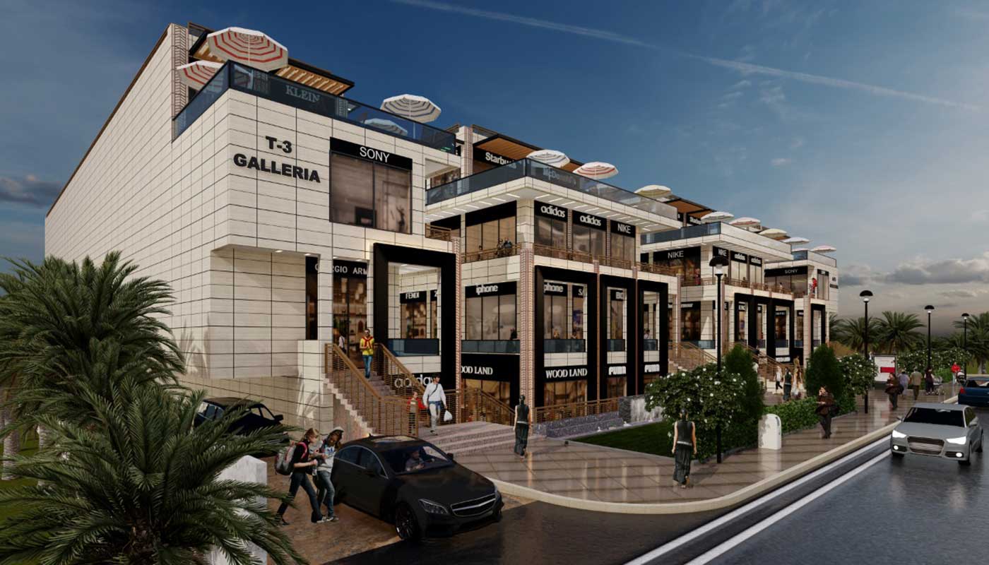 AIS The Galleria: Prime Commercial Shops for Sale in Gomti Nagar Lucknow