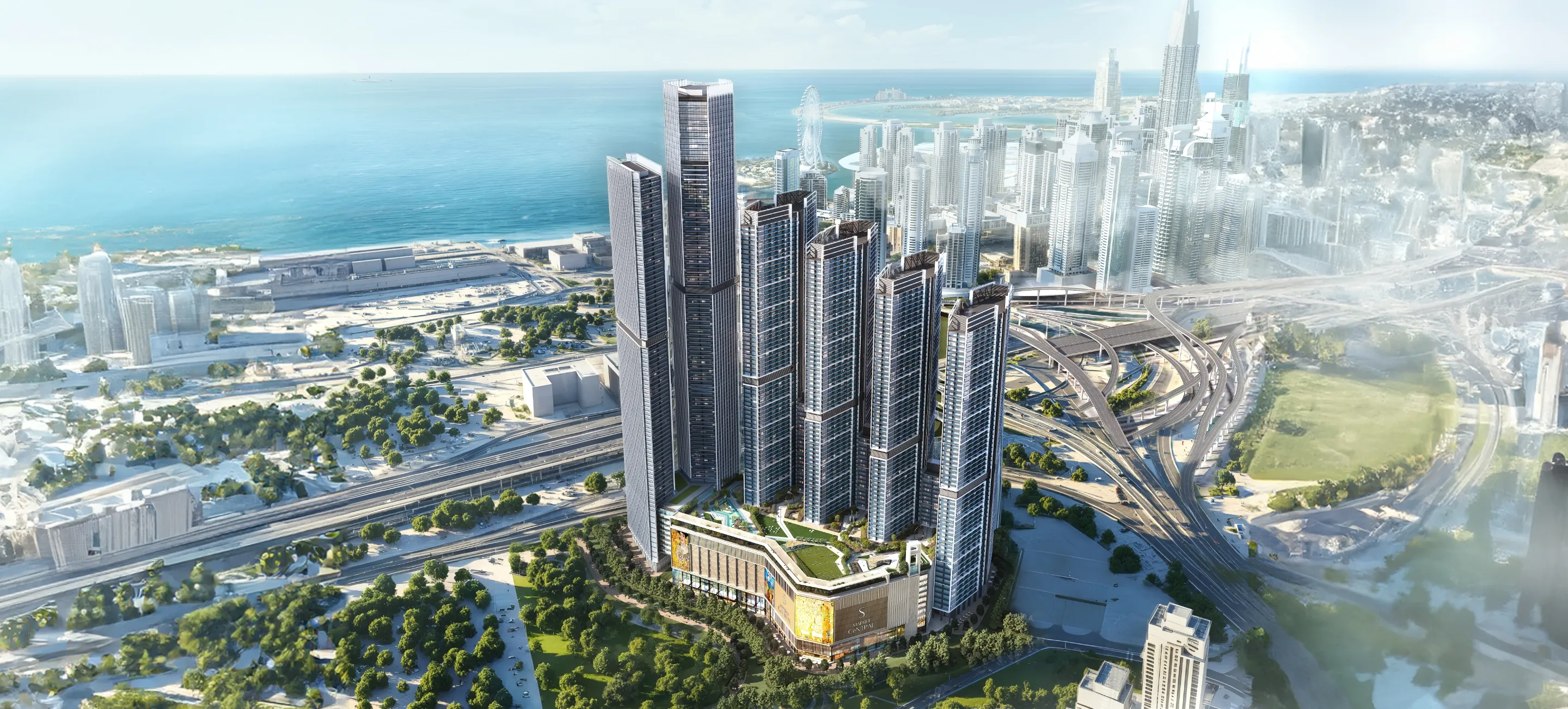 Sobha Central: Buy Luxury Apartments for Sale in Dubai, UAE