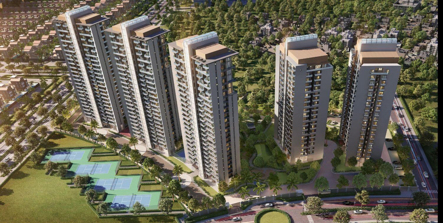 3 BHK Flats for Resale in Shalimar One World Belvedere Court
