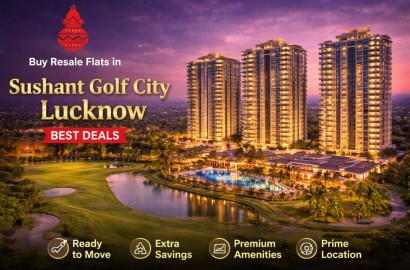 Buy Resale Flats in Sushant Golf City Lucknow