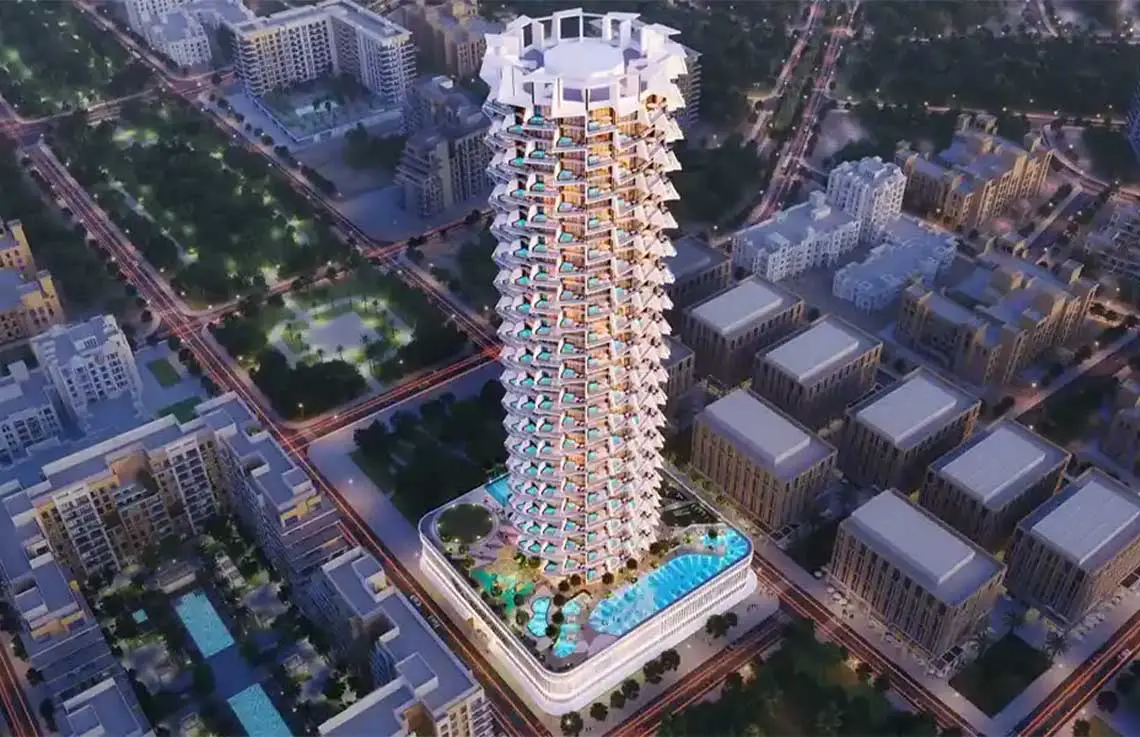 Binghatti Grove at JVC, Dubai: A Symphony of Luxury and Nature